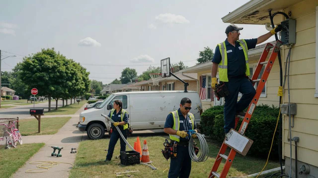 Licensed Electrician in Olmsted, IL near me